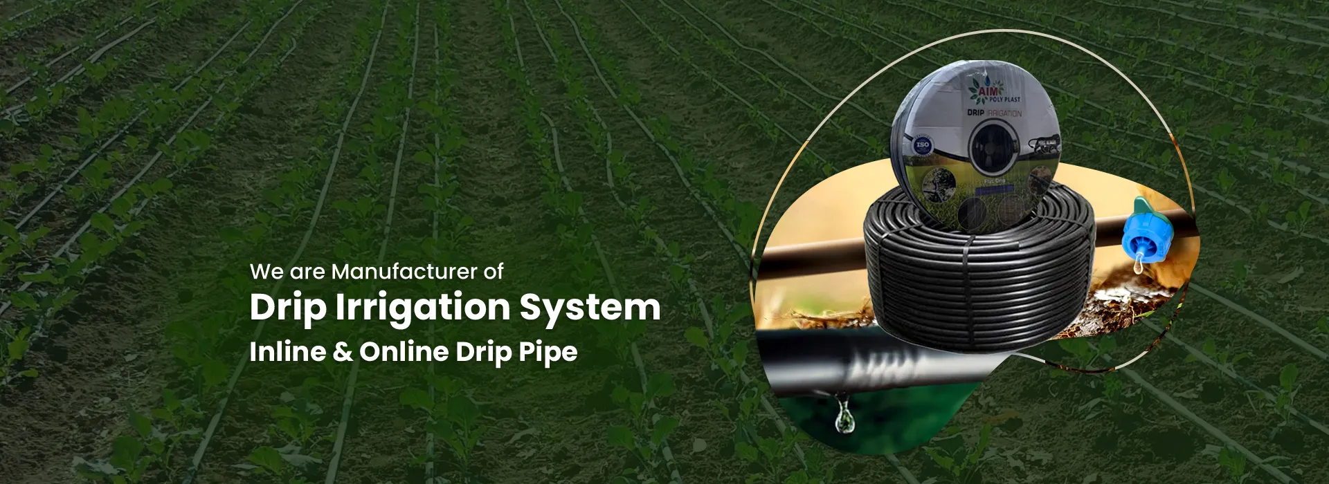 Drip Irrigation Pipe Manufacturers in Ahmedabad